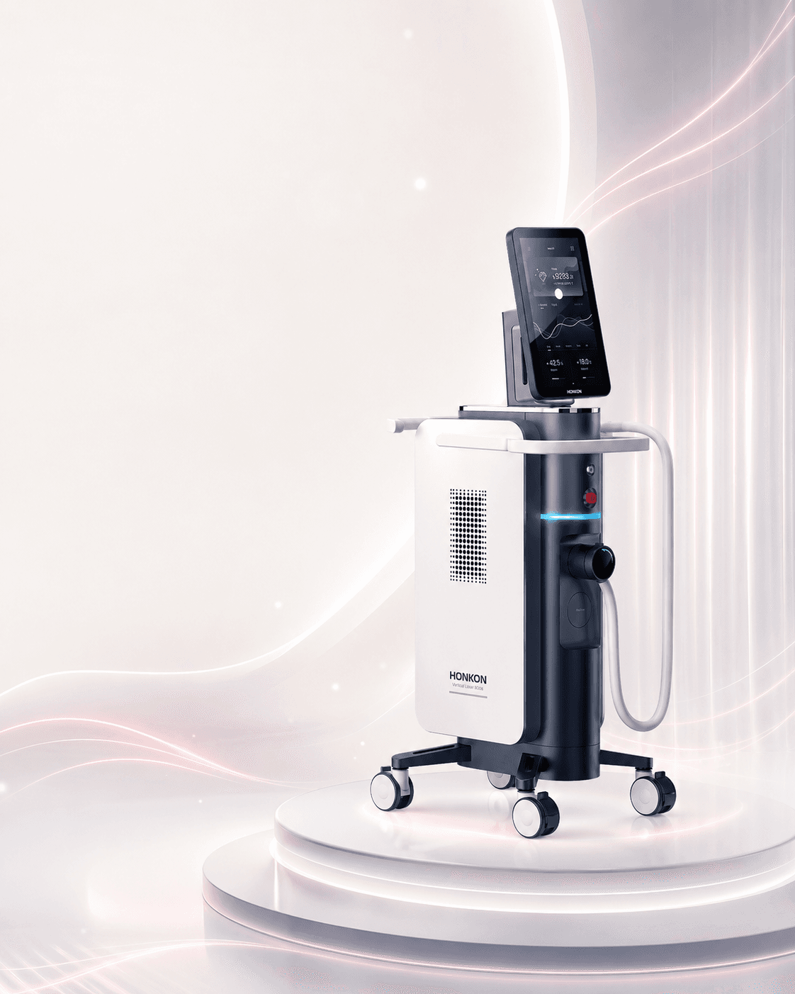 Máquina láser moderna de Adiós Vello
